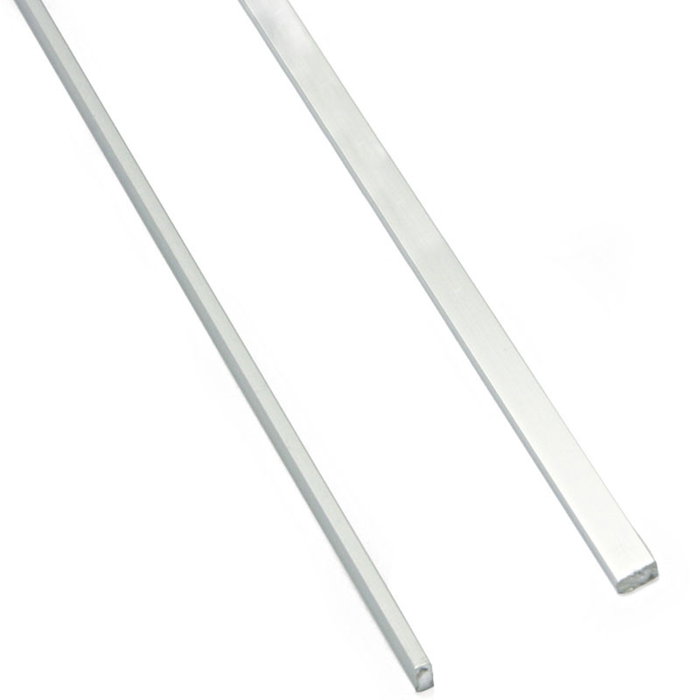 FBS Nami 5X2,3 - Profil à Emboîtement en Aluminium Mat 2,5 m - Lot de 3 FBS Nami 5X2,3 - Profil à Emboîtement en Aluminium Mat 2,5 m - Lot de 3