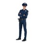 My Other Me Déguisement Policier avec Casquette, Chemise, Pantalon et Ceinture avec Holster Taille XXL