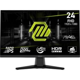 MSI MAG242F - Écran PC Gamer 24 Pouces (24") Full HD (FHD) IPS 200Hz 0.5ms avec Adaptive Sync
