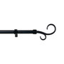 Stor Planet Tringle à Rideau Cintacor Extensible Noir Métal 160-300 cm