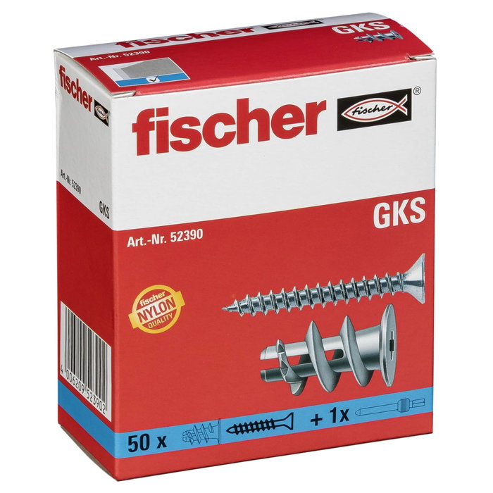 FISCHER Plasterboard fixing GK S avec vis