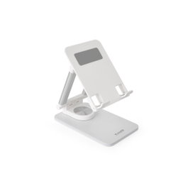 Tooq Support pliable pour tablette jusqu'à 12,9 pouces Blanc