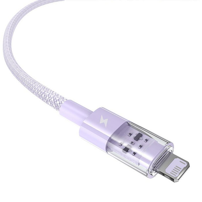 Baseus Câble USB vers Lightning P10373003511-01 Pourpre 2 m