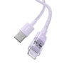 Baseus Câble USB vers Lightning P10373003511-01 Pourpre 2 m