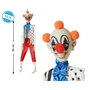 BigBuy Home Décoration d'Halloween Squelette Clown 40 cm