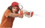 Bizak Hydro Mad Mini Blaster, Pistolets à eau électroniques pour enfants, Jusqu'à 5 m de portée, Réservoir 100 ml