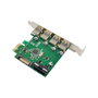 MicroConnect Carte d'extension PCIe USB 3.0 3+1 ports VL805