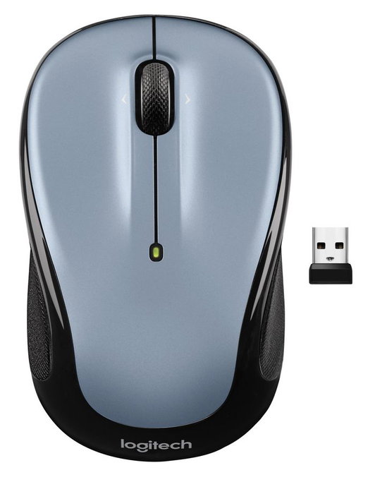 Logitech M325S - Souris Sans Fil Compacte 2.4 GHz avec Molette Inclinable - 5 Boutons - Pour Petites Mains et Espaces de Travail Limités - Compatible Windows, macOS, Chrome OS