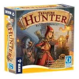 Devir Treasure Hunters Jeu de Société - PEGI 8 - Version Espagnole