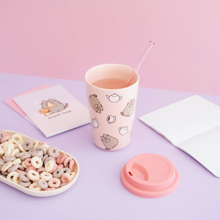 Pusheen mug en céramique avec couvercle 400 ml Pusheen mug en céramique avec couvercle 400 ml