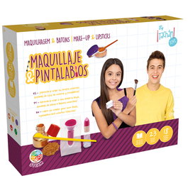 TACHAN Set Experimentos Maquillaje Y Pintalabios - Kit Expérimental pour Fabriquer son Maquillage et Rouge à Lèvres - Dès 8 Ans - Jeu Scientifique et Cosmétique Éducatif