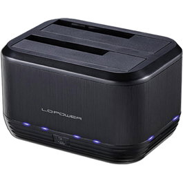 LC-Power LC-DOCK-U3-III Station d'accueil HDD USB 3.0 à double baie