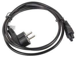 Lanberg Câble d'alimentation CEE 7/7 vers IEC320 C5 Schuko 1,8m Noir