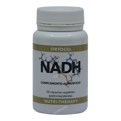ORTOCEL NUTRI-THERAPY NADH 10 mg 30 capsules gastro-résistantes Complément alimentaire ORTOCEL NUTRI-THERAPY NADH 10 mg 30 capsules gastro-résistantes Complément alimentaire