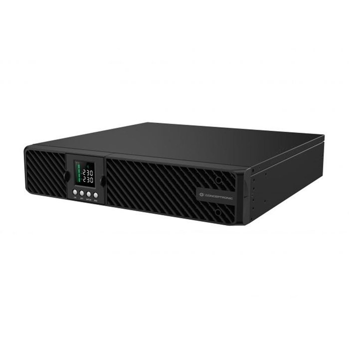 Conceptronic ZEUS51E2K UPS en ligne double conversion 2000 VA / 2000 W, noir Conceptronic ZEUS51E2K UPS en ligne double conversion 2000 VA / 2000 W, noir