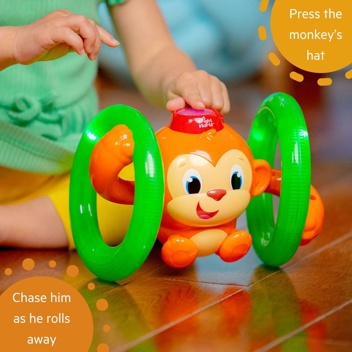 Bright Starts Roll & Glow Monkey K52181