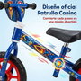Paw Patrol Bicicleta sin pedales 10" pour enfants (2 à 3 ans) - Vélo sans pédale en fer - Bleu