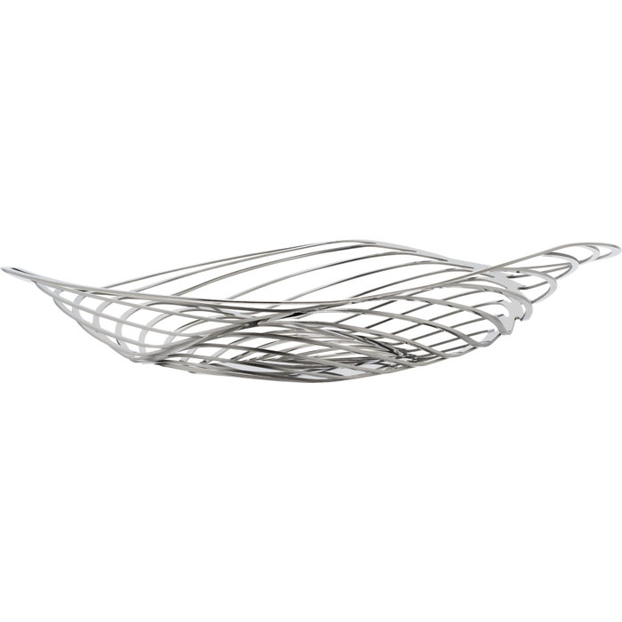 Alessi Trinity Centre de Table et Corbeille à Fruits en Acier Inoxydable ACO01