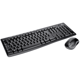 Logitech MK270 / 920-004511 - Kit clavier et souris sans fil Noir