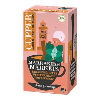 CUPPER Infusion Marrakech Bio Boîte de 20 Sachets CUPPER Infusion Marrakech Bio Boîte de 20 Sachets
