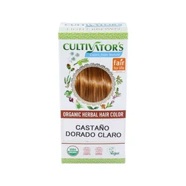 CULTIVATORS Teinture Organique Castaño Dorado Claro 100g