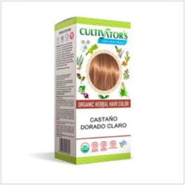 CULTIVATORS Teinture Organique Castaño Dorado Claro 100g
