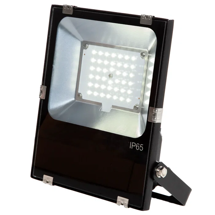 Proyector LED Slimline Pro SMD3030 30W 3600 Lm, 5100K, IP65, Réglable TRIAC 30-100%, Lumileds 3030, Projecteur Extérieur