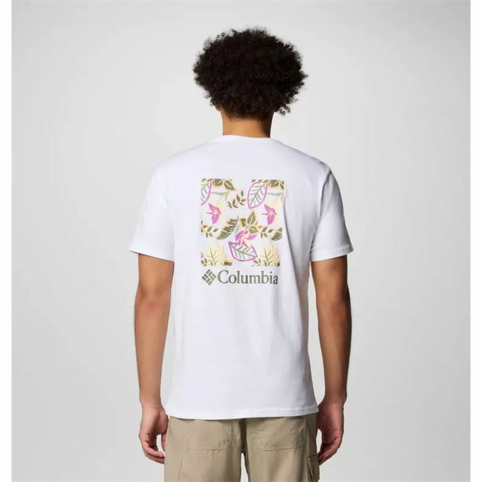 T-shirt à manches courtes homme Columbia North Cascades™ Sleeve Blanc