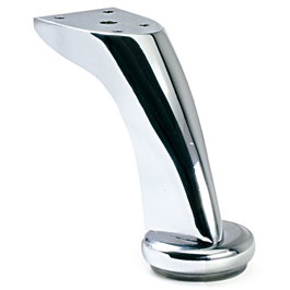 Q&Q Pata Metal Cloe H95 Cromo