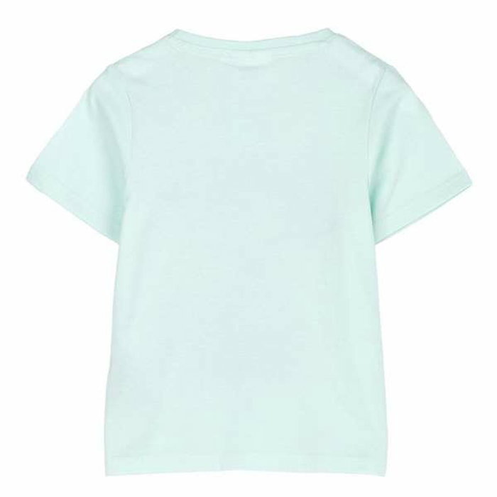 T shirt à manches courtes Enfant Stitch Vert Turquoise