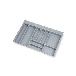 Emuca Range-couverts Optima pour tiroir module 800 mm, Gris