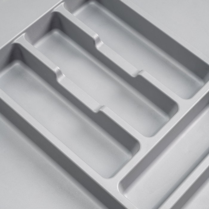 Emuca Range-couverts Optima pour tiroir module 800 mm, Gris