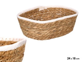GIFTDECOR Panier rectangulaire Blanco-Natural