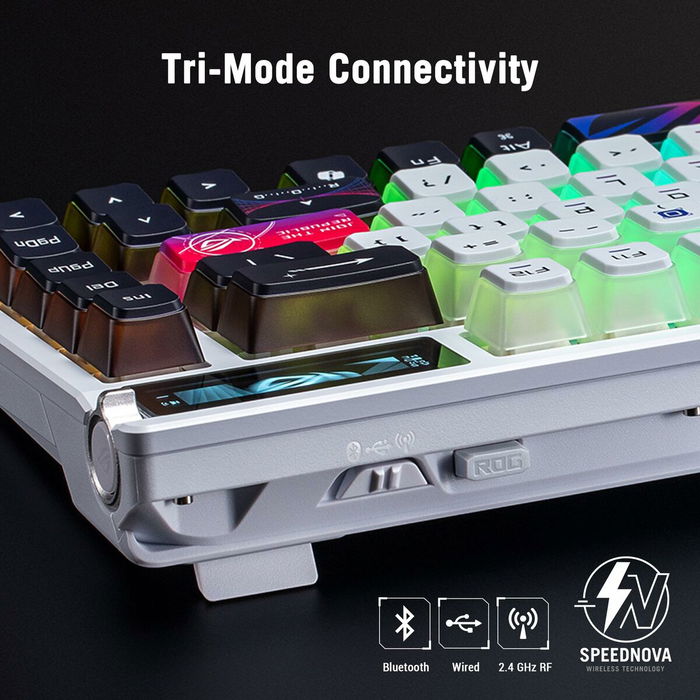 Clavier Asus 90MP044F-BKUA30 Blanc Noir Clavier Asus 90MP044F-BKUA30 Blanc Noir