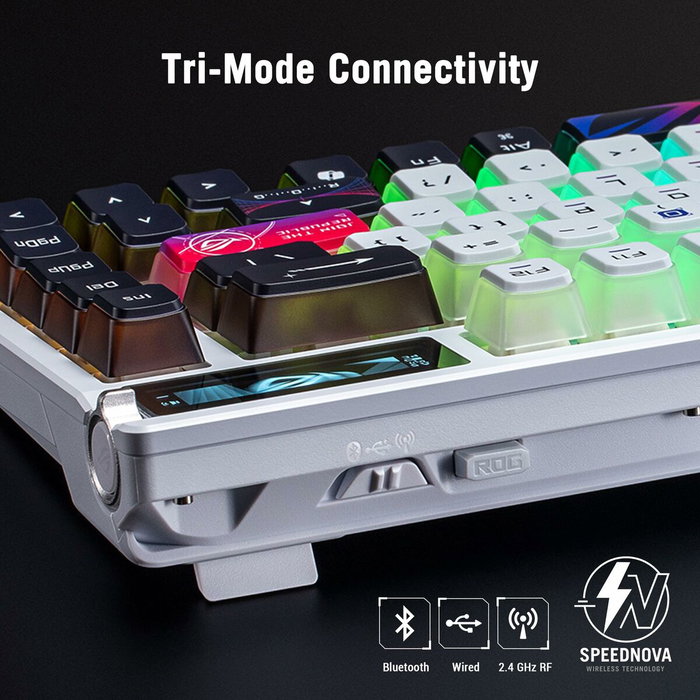 Clavier Asus 90MP044F-BKUA30 Blanc Noir