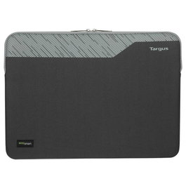 Targus Pulse II EcoSmart - Housse de transport en néoprène recyclé pour ordinateur portable 15-16", protection hydrofuge et durable - Gris anthracite