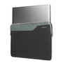 Targus Pulse II EcoSmart - Housse de transport en néoprène recyclé pour ordinateur portable 15-16", protection hydrofuge et durable - Gris anthracite