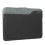 Targus Pulse II EcoSmart - Housse de transport en néoprène recyclé pour ordinateur portable 15-16", protection hydrofuge et durable - Gris anthracite