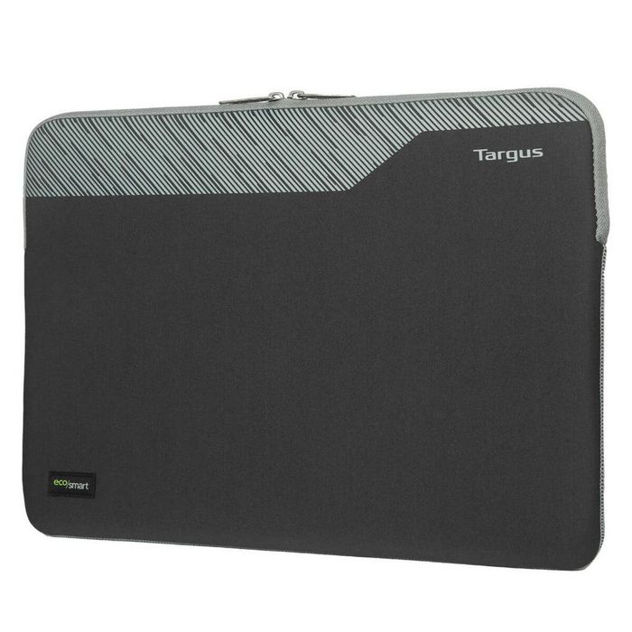 Targus Pulse II EcoSmart - Housse de transport en néoprène recyclé pour ordinateur portable 15-16", protection hydrofuge et durable - Gris anthracite