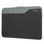 Targus Pulse II EcoSmart - Housse de transport en néoprène recyclé pour ordinateur portable 15-16", protection hydrofuge et durable - Gris anthracite