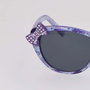 Hello Kitty - Lunettes de soleil premium pour enfants, violet, 12.6 x 4.8 x間 13.0 cm