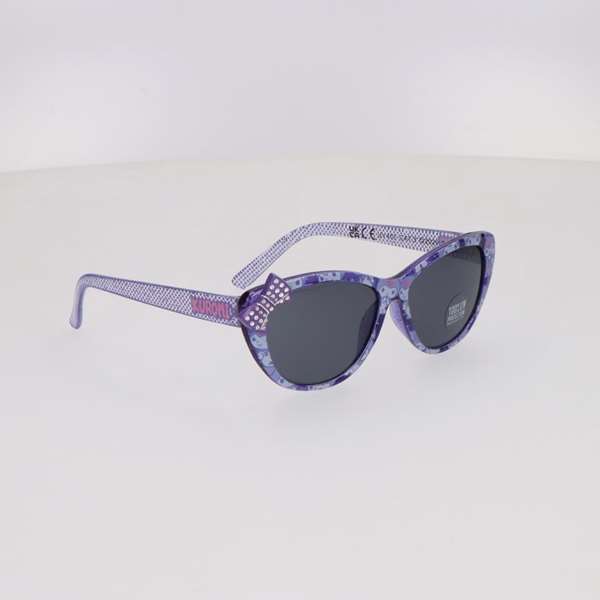 Hello Kitty - Lunettes de soleil premium pour enfants, violet, 12.6 x 4.8 x間 13.0 cm