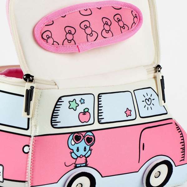 Cerdá Nécessaire de toilette de voyage pour enfant licence Hello Kitty rose, recommandé à partir de 36 mois Cerdá Nécessaire de toilette de voyage pour enfant licence Hello Kitty rose, recommandé à partir de 36 mois
