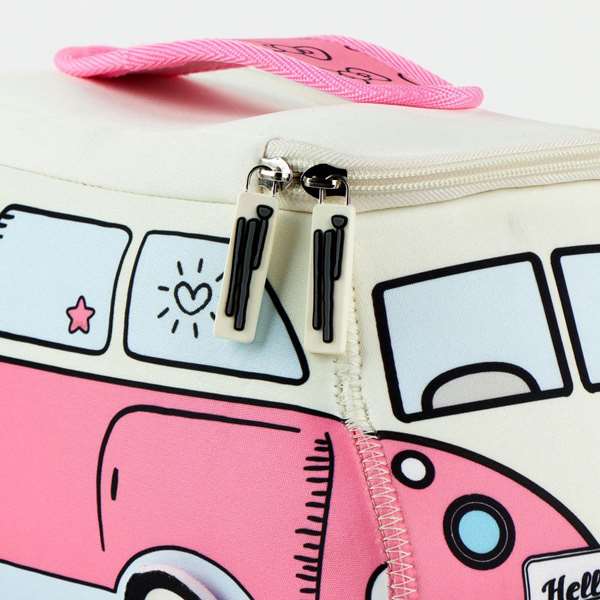Cerdá Nécessaire de toilette de voyage pour enfant licence Hello Kitty rose, recommandé à partir de 36 mois Cerdá Nécessaire de toilette de voyage pour enfant licence Hello Kitty rose, recommandé à partir de 36 mois