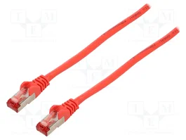 GOOBAY Câble Ethernet Cat 6 S/FTP 2m Rouge