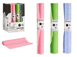 ARTE REGAL Lot de 16 rouleaux de lavettes douces 2m assortis (Bleu, Rose, Vert)