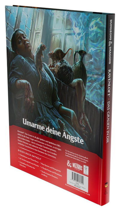 Wizards of the Coast Dungeons & Dragons RPG Ravenloft: Das Grauen in Dir (Allemand)