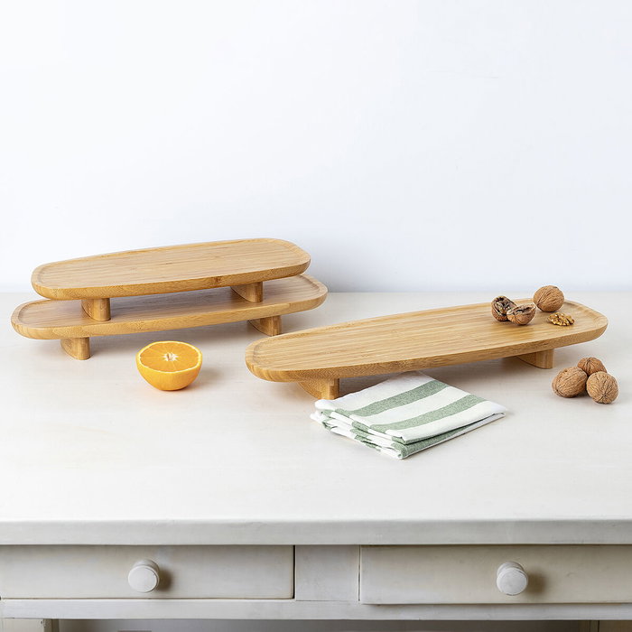 Bidasoa Planche à Découper Bambou Bois 45x15,5x4,8 cm