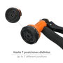 SATURNIA Pistola de riego Metal Soft-Touch 10 Positions