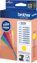 Brother LC223Y Cartouche d'encre jaune Innobella - 550 pages